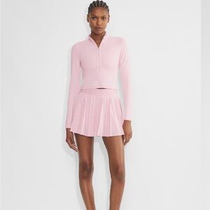 Aritzia Golden BUTTER Limit Zip Longsleeve Size M